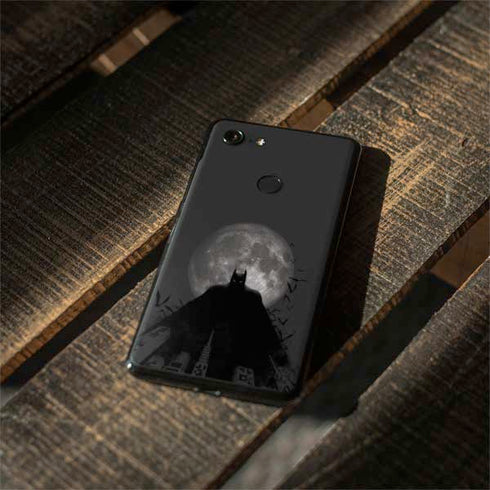 DC Comics Batman On City with Moon Art Google Pixel 3 XL Skin